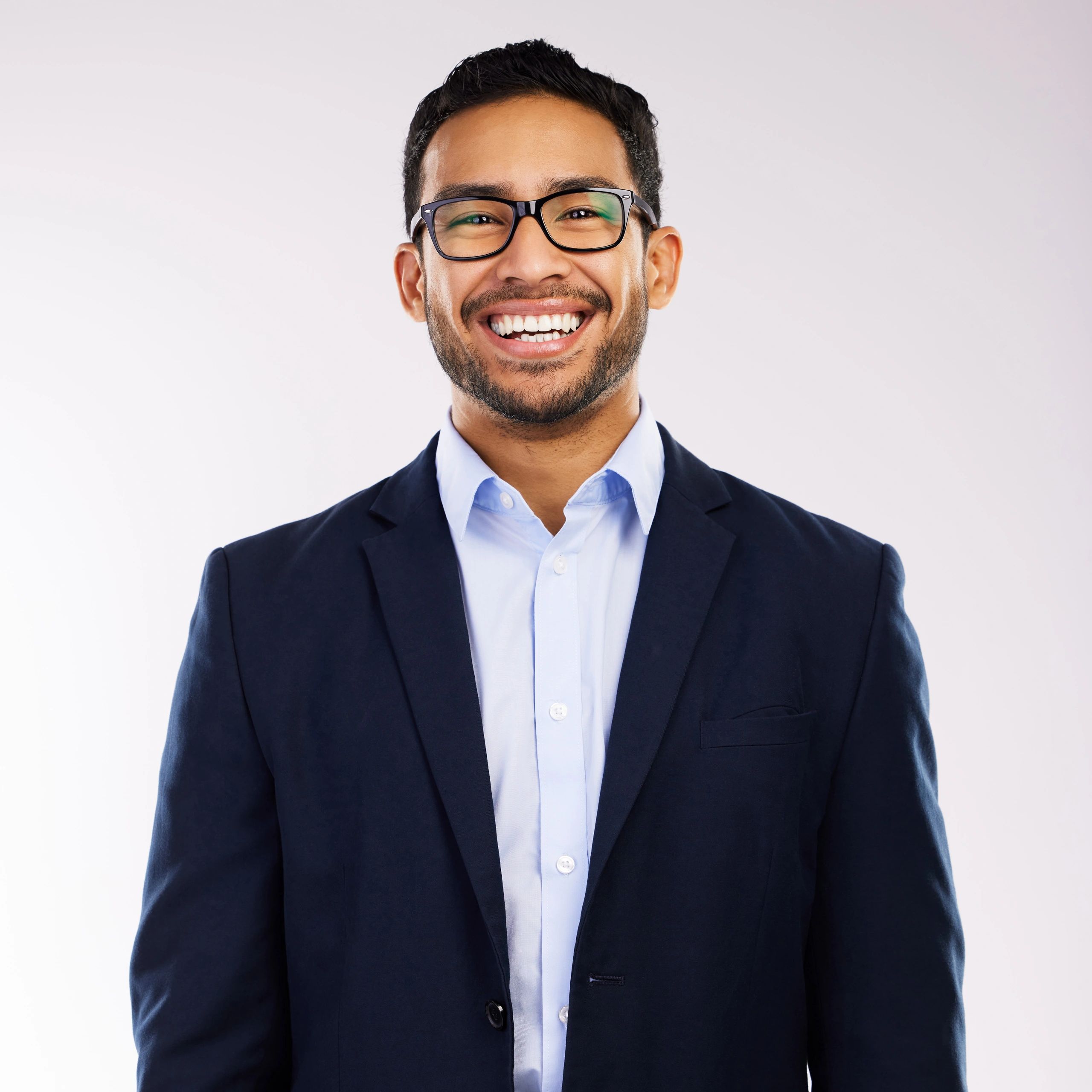 Professional headshot of a man